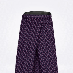 Denim Lungi-Ebony  Purplish Grey Cotton